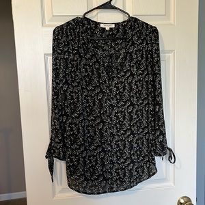 Monday Fun long sleeve floral blouse size Large NWOT from Stitch Fix